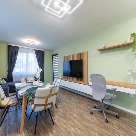 Stylish 1br Flat Garden Balcony Parking * Varna