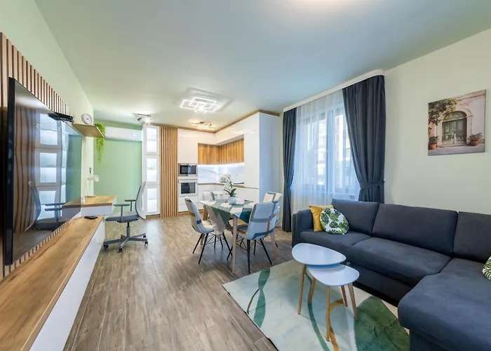 Stylish 1br Flat Garden Balcony Parking Varna