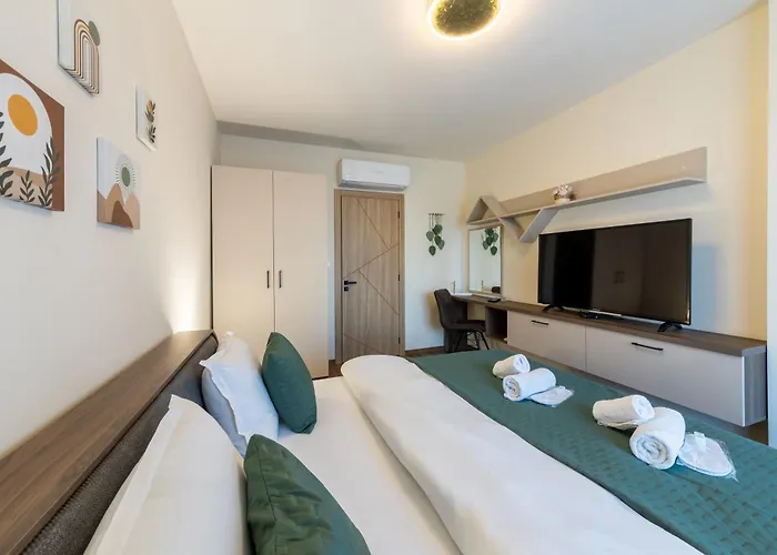 Stylish 1br Flat Garden Balcony Parking * Varna